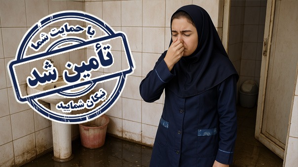 پایان فراخوان کمک به ساخت سرویس بهداشتی مدرسه دخترانه