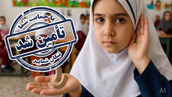 پایان فراخوان کمک به تهیه سمعک شقایق خانم