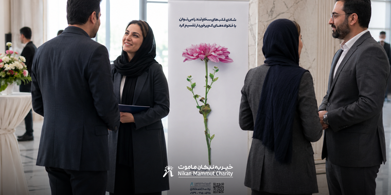 استند تبریک خیریه